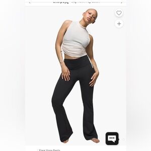 Prana Black Luxara Flair Pant